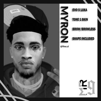 Second Life Marketplace - Myron Skin Demo (EVO X)